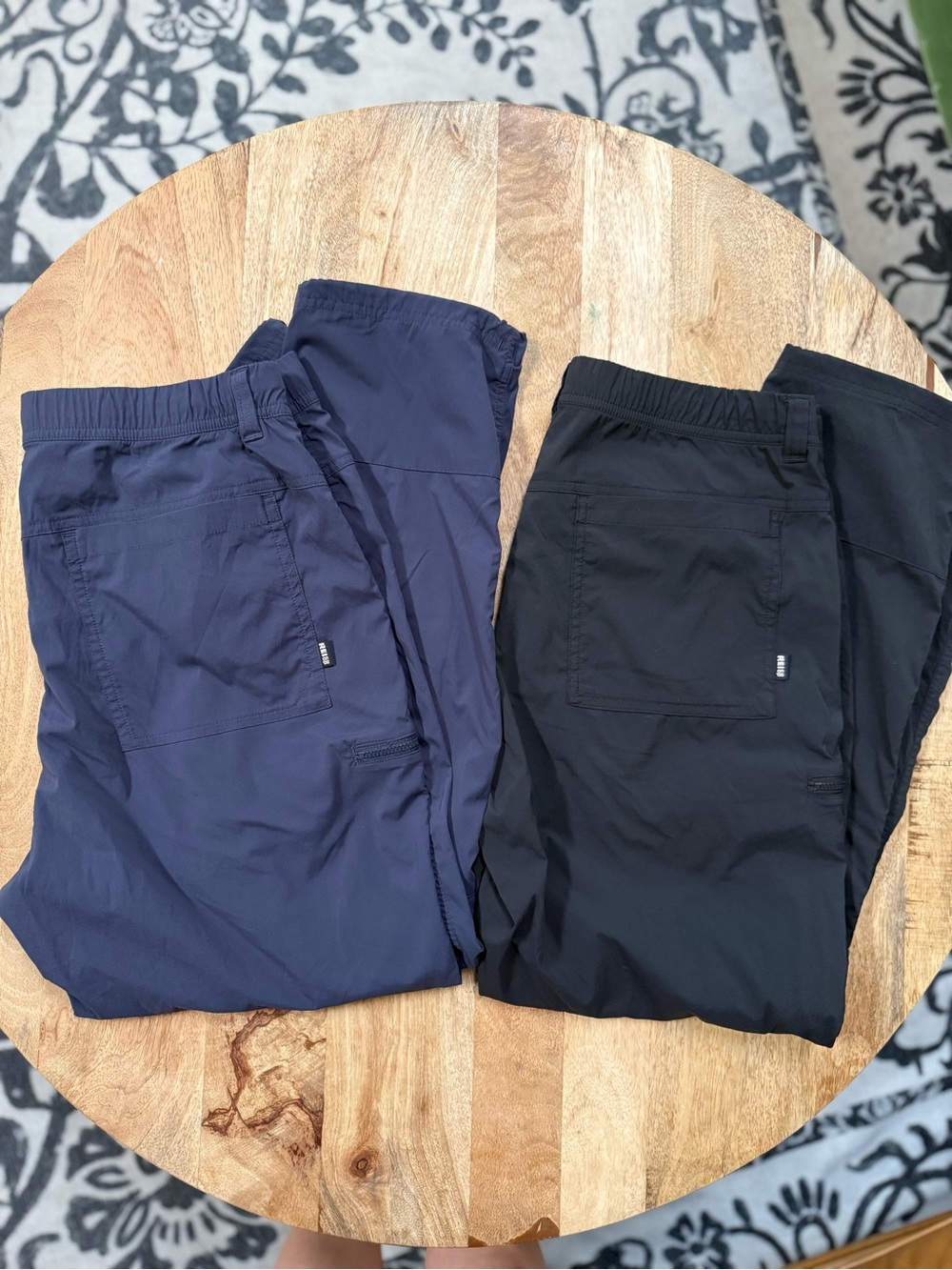 REI Women's Trailmade Pants in Navy and Black (Lot of 2)